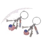 Patriotic Keychain Factory - Metal Statue Theme Souvenir