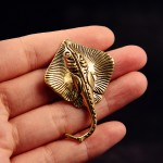 Brass Ornament Factory - Manta Ray Bronze Statue Gift