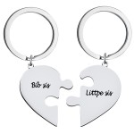 Heart Keychain Factory - Puzzle Couple Keychain Pendant