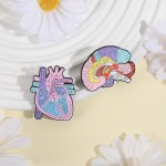 Anatomy Brooch Factory - Organ Enamel Doctor Badge