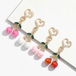 Cherry Keychain Factory - Fruit Shape Car Accessory Charm