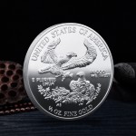 Statue Coin Manufacturer - Liberty 3D Relief Souvenir Coin