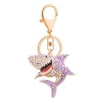 Rhinestone Keychain Factory - Shark Charm Ocean Animal Pendant