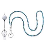 Beaded Lanyard Factory - Natural Stone Neck Strap