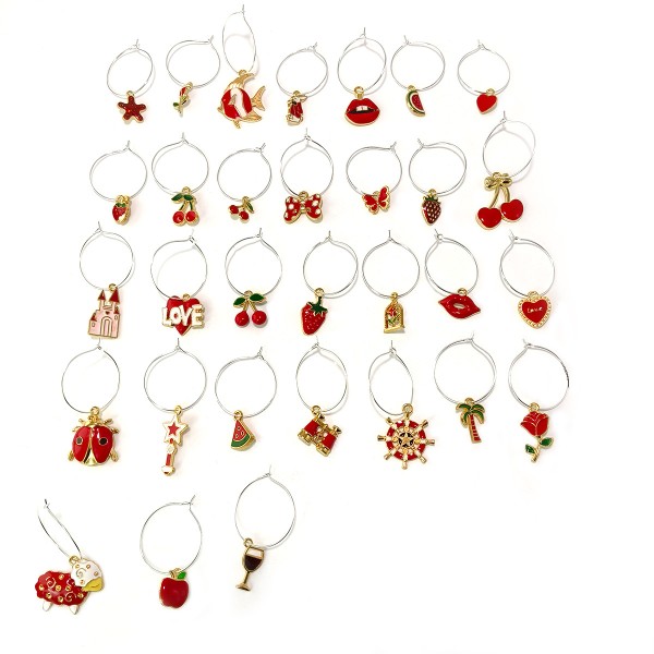 Fruit Ring Manufacturer - Metal Wine Glass Marker