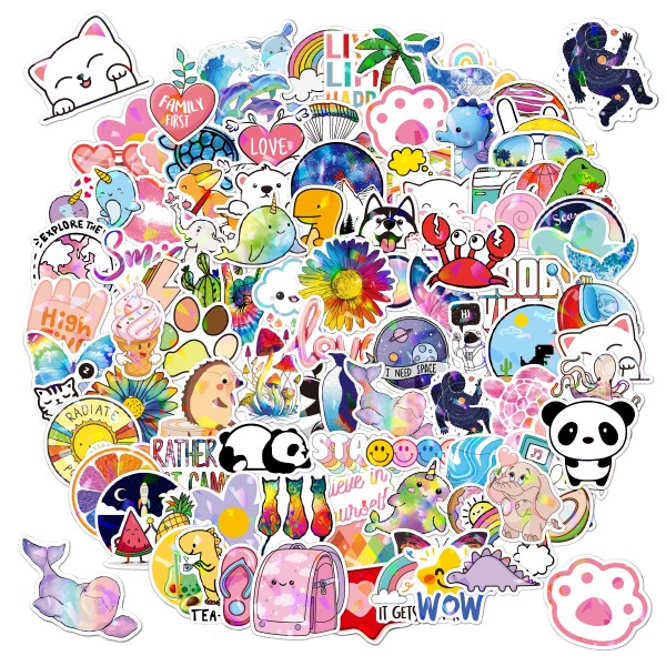 Holographic Sticker Manufacturer - Waterproof Cartoon Pack