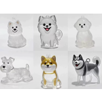 Pet Hair Container Factory - Acrylic Fur Storage Keychain