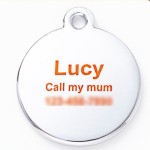 Pet Tag Factory - Zinc Alloy Circular ID Tag