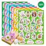 Easter Sticker Manufacturer - Holographic Egg Rabbit Decal