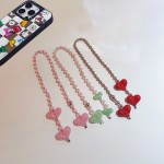 Heart Bead Manufacturer - Phone Holder Bag Chain Charm
