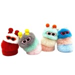 Caterpillar Keychain Manufacturer - Plush Toy Car Keychain