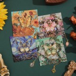 Bookmark Factory - Vintage Butterfly Metal Bookmark