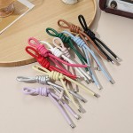 Phone Lanyard Manufacturer - Leather Braided Cord Strap