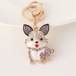 Dog Keychain Factory - Corgi Metal Animal Pendant