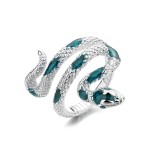 Snake Ring Factory - Punk Style Adjustable Finger Ring