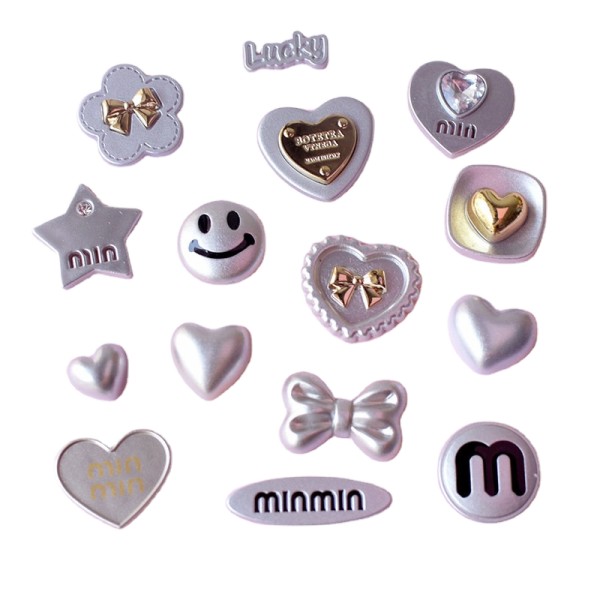 Silver Ornament Factory - Flatback Resin Cabochon Decor