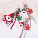Christmas Keychain Factory - Crochet Santa Claus Toy Keychain