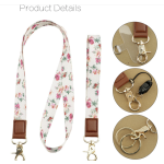 Key Strap Factory - Leather Wristlet ID Badge Holder