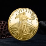Statue Coin Manufacturer - Liberty 3D Relief Souvenir Coin