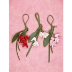 Leather Rose Factory - Handmade Eternal Flower Keychain