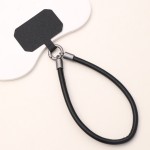 Phone Lanyard Manufacturer - Leather Strap with Metal Buckle