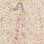 Acrylic Lanyard Factory - Candy Color Bead Wrist Strap