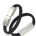 USB Bracelet Manufacturer - Leather Wristband Flash Drive