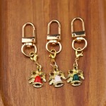 Christmas Keychain Factory - Metal Santa Snowman Pendant