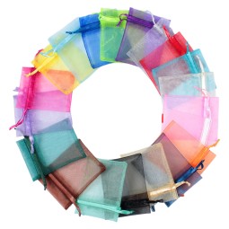 Drawstring Bag Factory - Mesh Storage Bundle for Candy Jewelry