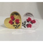 Heart Coin Factory - Rose Medal Multilingual Love Coin