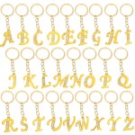 Metal Keychain Factory - 26 Letters Car Key Ring