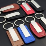 Leather Keychain Manufacturer - PU Carabiner Metal Keychain