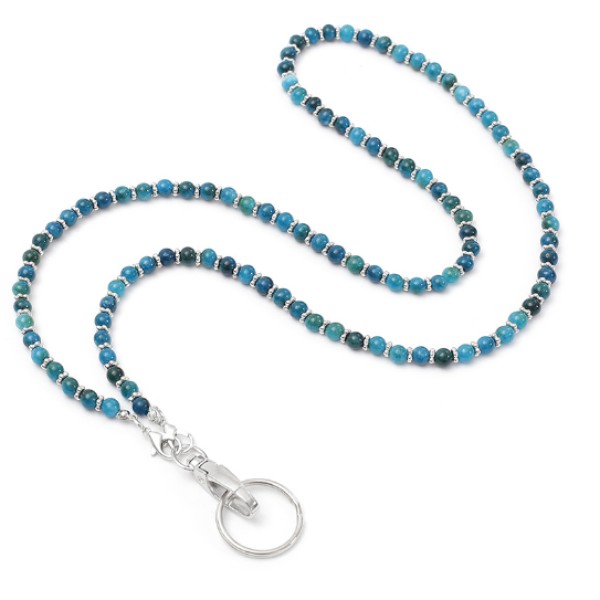 Beaded Lanyard Factory - Natural Stone Neck Strap