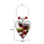 Wine Charm Manufacturer - Heat Transfer Glass Charms