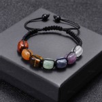 Crystal Bracelet Factory - Tiger Eye Stone Woven Band