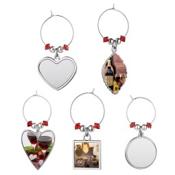 Wine Charm Manufacturer - Heat Transfer Glass Charms