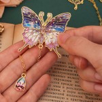 Bookmark Factory - Vintage Butterfly Metal Bookmark