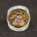 Birthday Coin Factory - 3D Engraved Cake Souvenir Coin