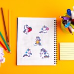 Unicorn Sticker Manufacturer - 50 Pieces Cartoon Decals