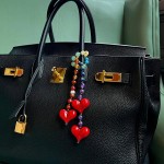 Heart Bead Manufacturer - Phone Holder Bag Chain Charm