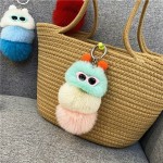 Caterpillar Keychain Manufacturer - Plush Toy Car Keychain