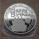 Challenge Coin Manufacturer - Birthday Round Medal Coin