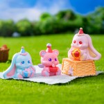 Rabbit Bear Figurines Manufacturer - OEM Custom Mini Bunny Crafts