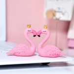 Flamingo Figurines Factory - OEM Custom Crown Pink Design