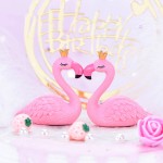 Flamingo Figurines Factory - OEM Custom Crown Pink Design