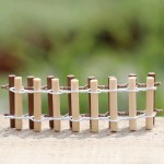 Wooden Fence Supplier - OEM Custom Round Fairy Garden Design