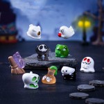 Halloween Miniatures Supplier - OEM Custom Luminous Skeleton Decor