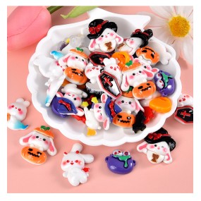 Broom Charms Manufacturer - OEM Custom Pumpkin Flatback Resin