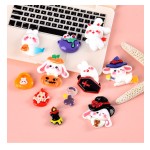 Broom Charms Manufacturer - OEM Custom Pumpkin Flatback Resin