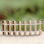 Wooden Fence Supplier - OEM Custom Round Fairy Garden Design